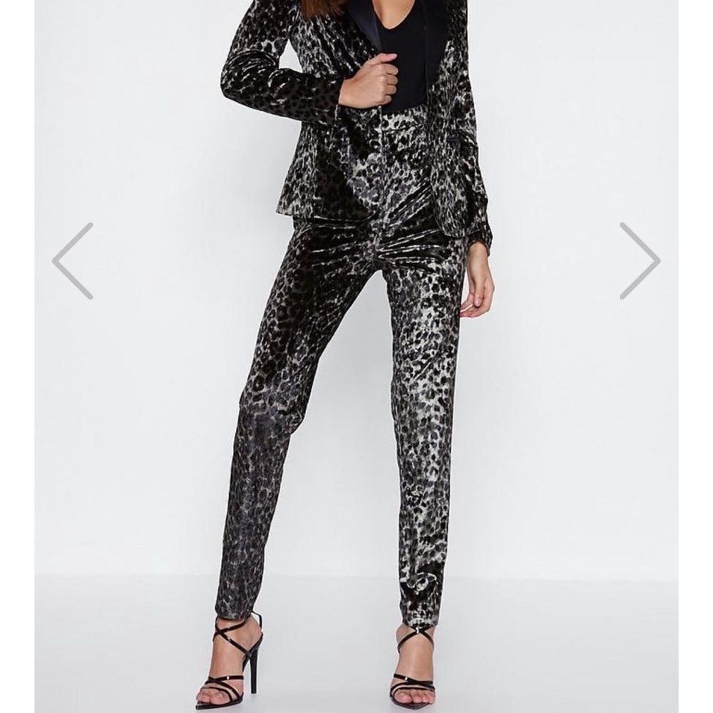 Nasty Gal Leopard Trousers